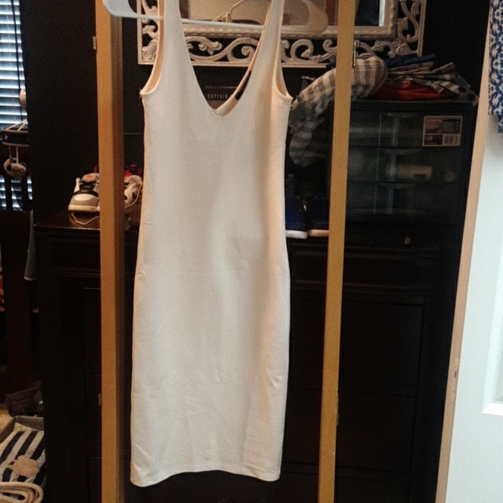 Tight pale pink Forever21 Dress